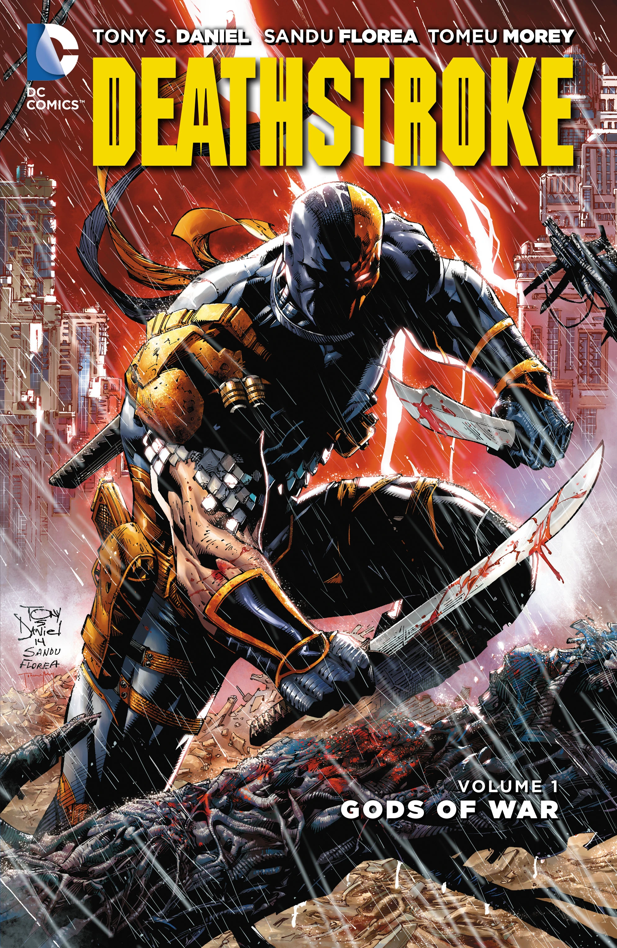 Deathstroke Vol. 1: Gods of Wars (DC, 2018) cover